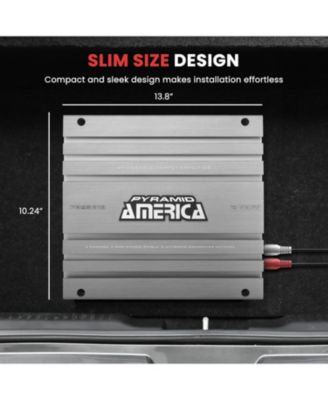 5000 Watt 2 Channel Bridgeable MOSFET Amplifier - High Power, Car Audio