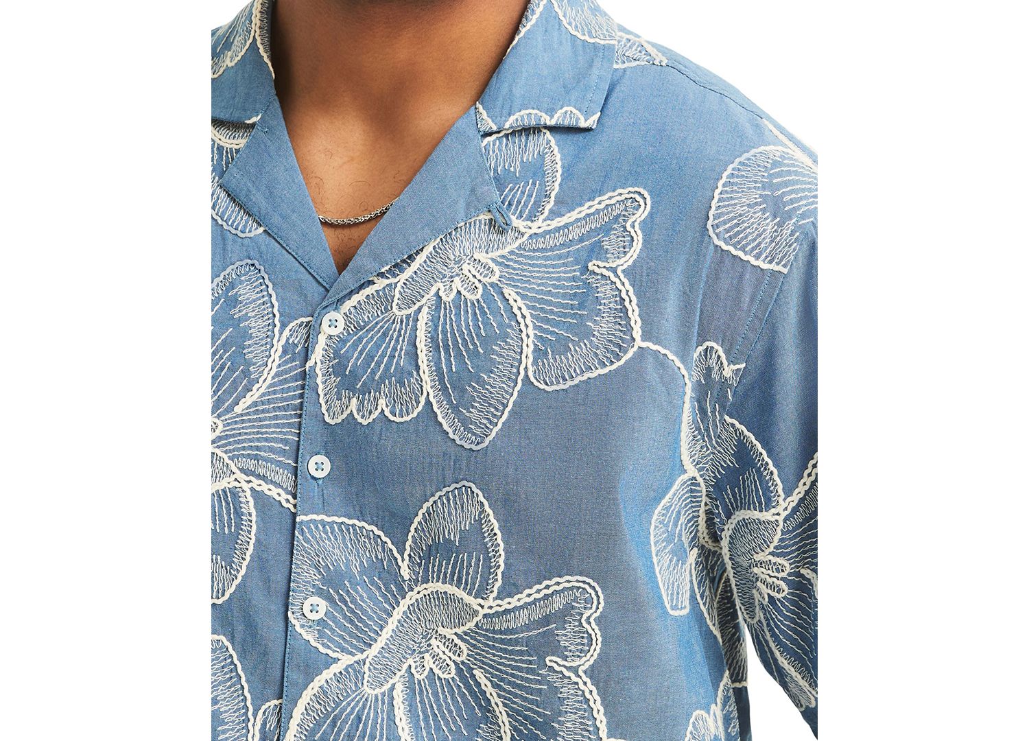 Men's Short-Sleeve Camp Collar Shirt