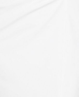 Women's Ruffled Off-The-Shoulder Scuba Crepe Dress