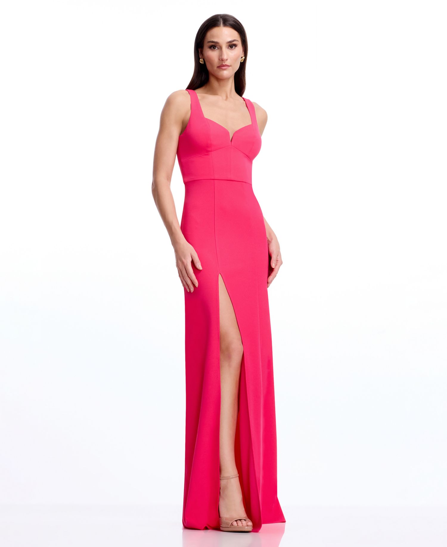 Women's Nettie-Sleeveless A-Line Ball Gown