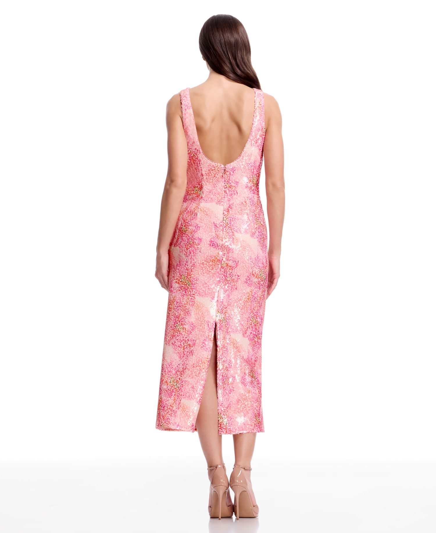 Women's Sleeveless Midi Dress