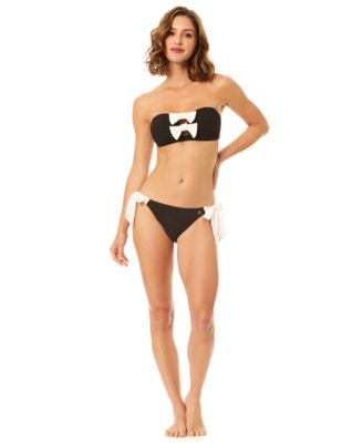 Women's Bow Bandeau Neck Bikini Top