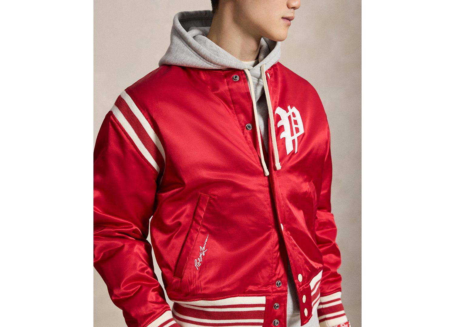 Men's Phillies Striped Baseball Jacket