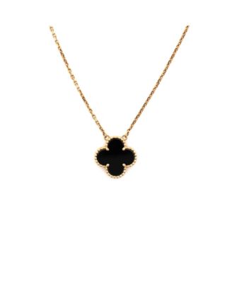 Pre-Owned Van Cleef & Arpels Vintage Alhambra Pendant Necklace - 18k yellow gold
