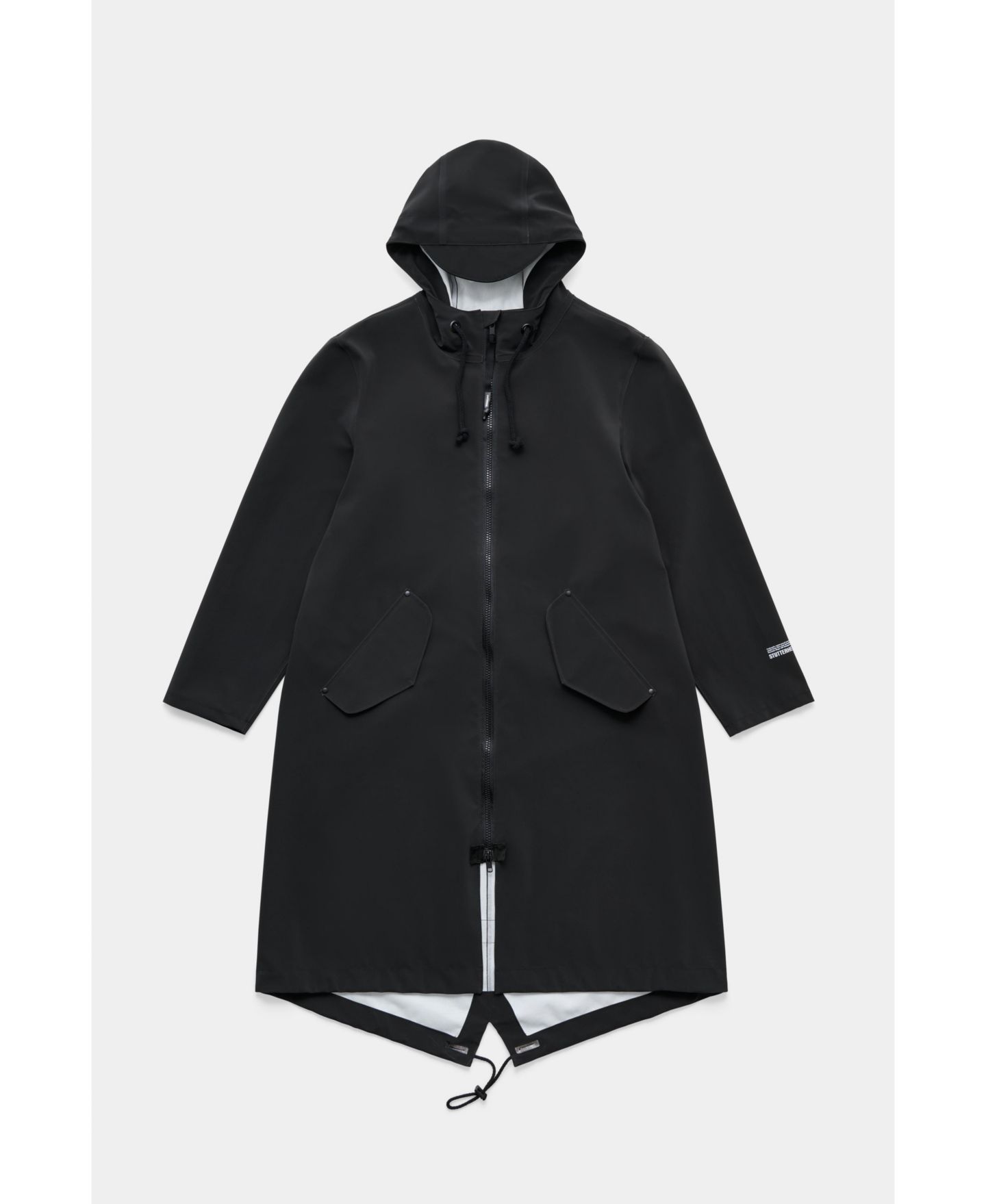 Мужская куртка Stutterheim Martins, цвет: Чёрный — фото 7