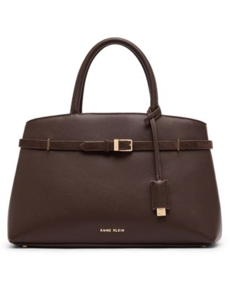 Medium Belted Satchel Handbag