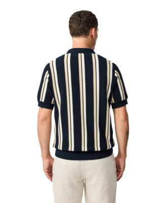 Men's Royce Hill Cotton Knit Polo Shirt