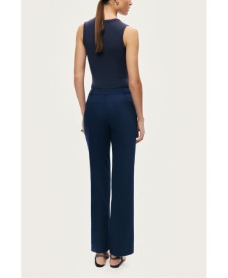 Women's Tailored Straight-Leg Pants
