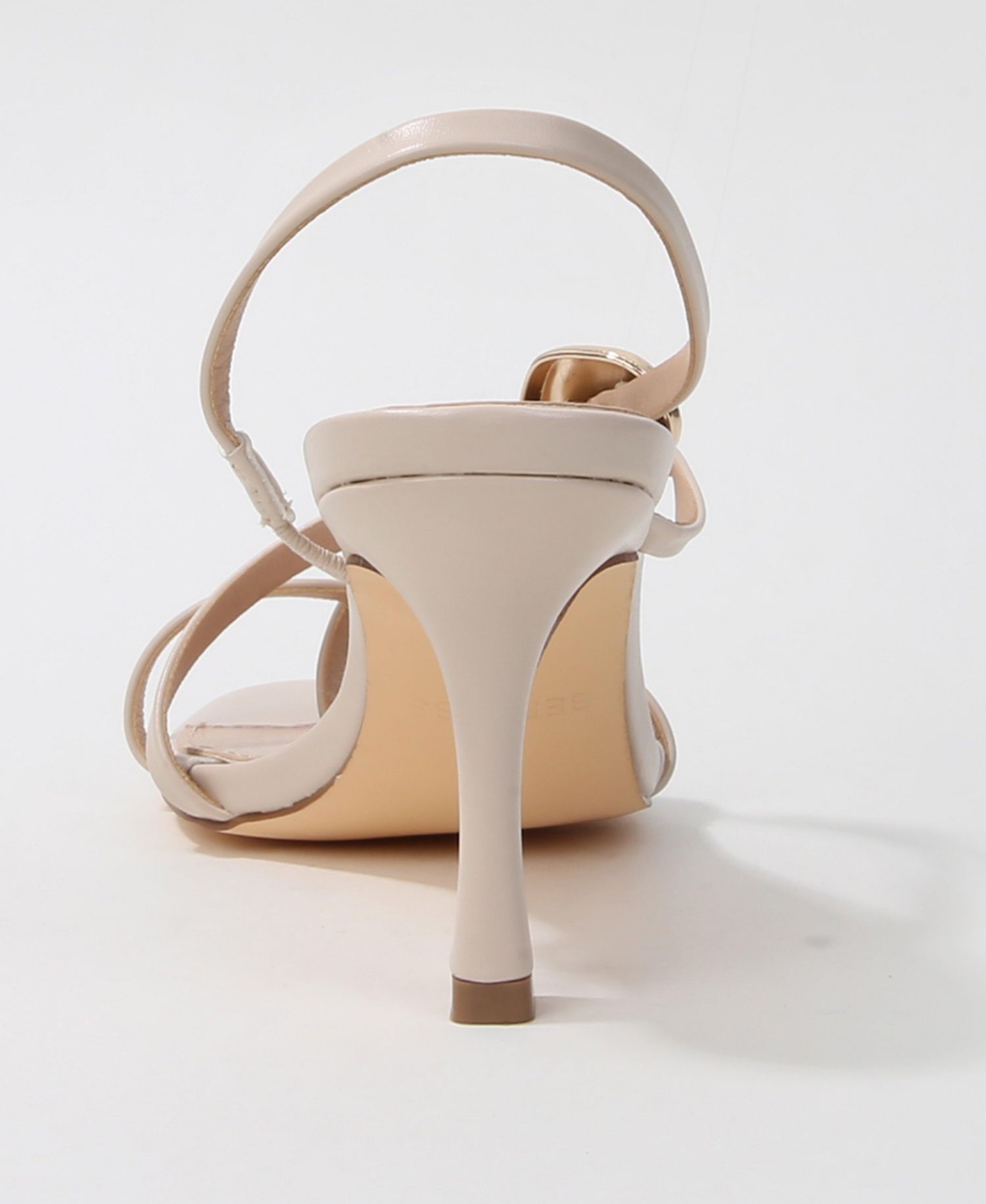 Women's Hebe Gold-Tone Nugged Slingback Dress Sandals