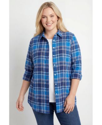 Plus Size Perfect Long Sleeve Shirt