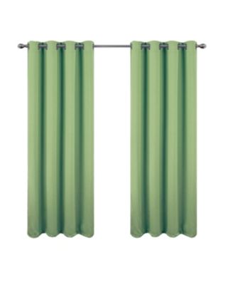 Oakley Embossed Blackout Polyester Window Curtain Grommet Panel 52" x 90"