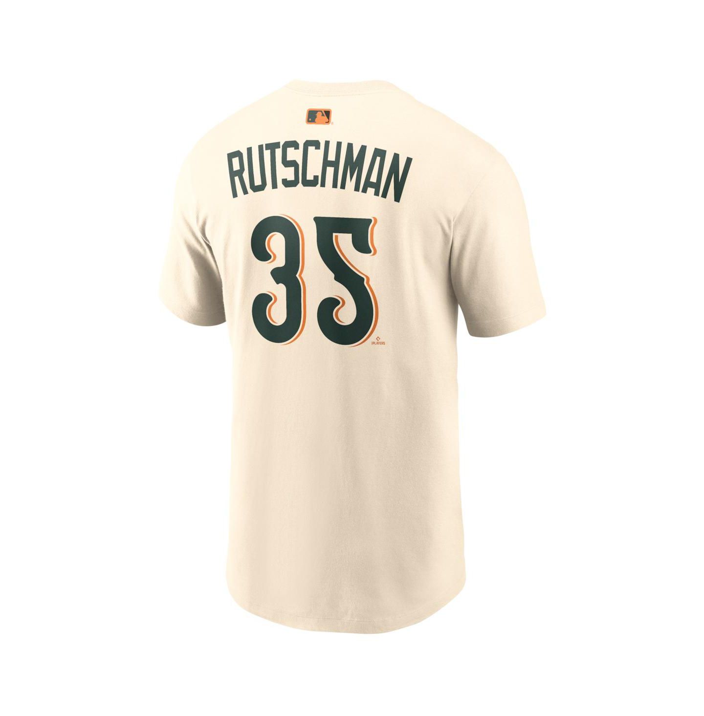 Мужская футболка Nike Adley Rutschman Natural Baltimore Orioles 2026 City Connect Name & Number — фото 3