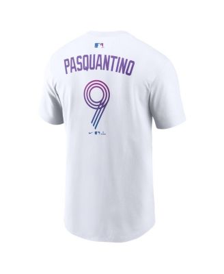 Men's Vinnie Pasquantino White Kansas City Royals 2026 City Connect Name & Number T-Shirt