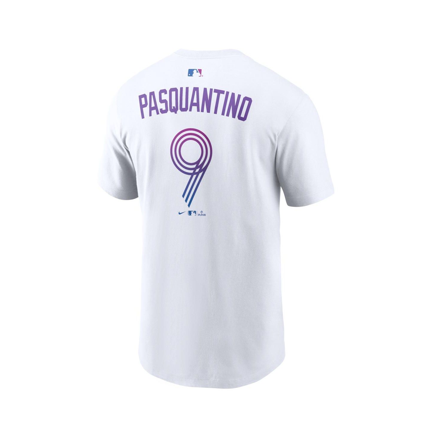 Мужская футболка Nike Vinnie Pasquantino White Kansas City Royals 2026 City Connect Name & Number — фото 3