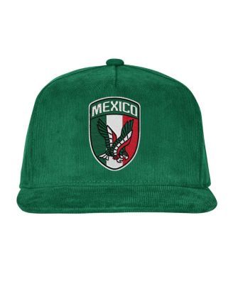 Men's Green Mexico National Team FIFA World Cup 2026 Corduroy Snapback Hat