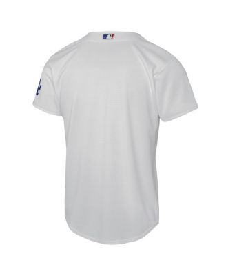 Big Boys and Girls White Los Angeles Dodgers Home Stadium Jersey
