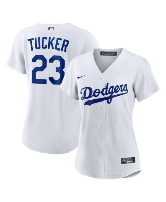 Women's Kyle Tucker White Los Angeles Dodgers Home Replica Jersey
