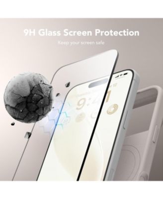 Magnetic for iPhone 17 Pro Case, Compatible with MagSafe, Liquid Silicone Anti-Scratch Shockproof Protective Phone Case 6.3 inch, Stone