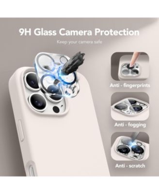 Magnetic for iPhone 16 Pro Case, Compatible with MagSafe, Silicone Shockproof Anti-Scratch Protective Phone Case 6.3 inch, Stone