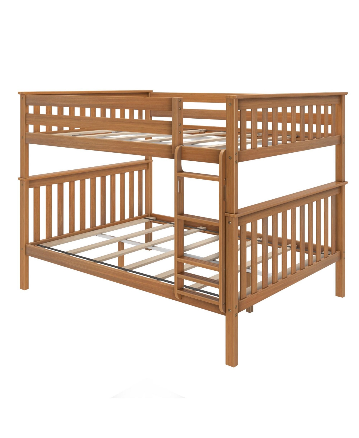 Max and Lily Classic Queen over bunk bed