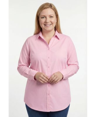 Plus Size Perfect Long Sleeve Shirt