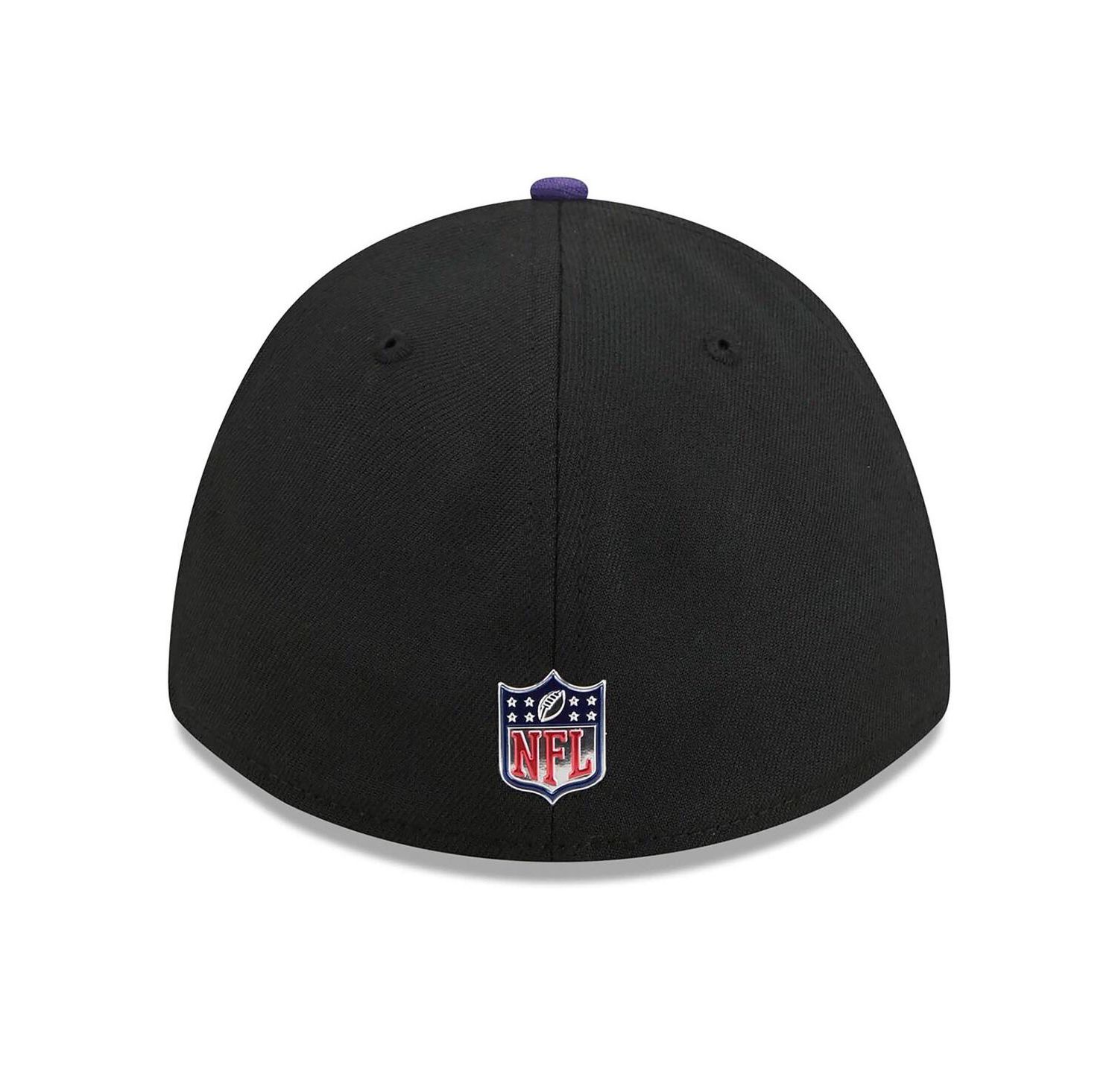 Men's Black/Purple Baltimore Ravens 2026 NFL Draft 39THIRTY M-Crown Flex Hat