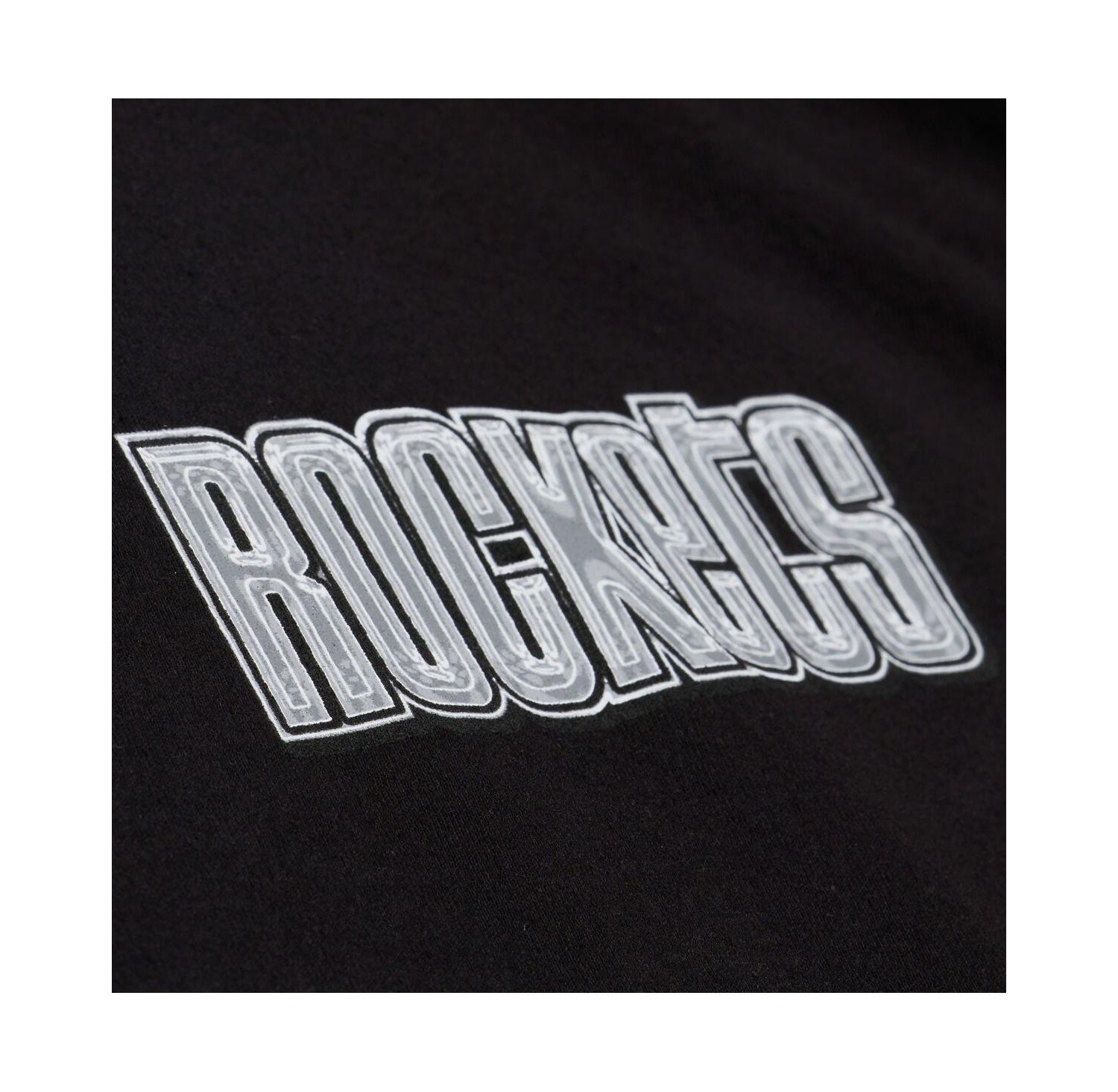 Men's Black Houston Rockets Chrome Heritage T-Shirt