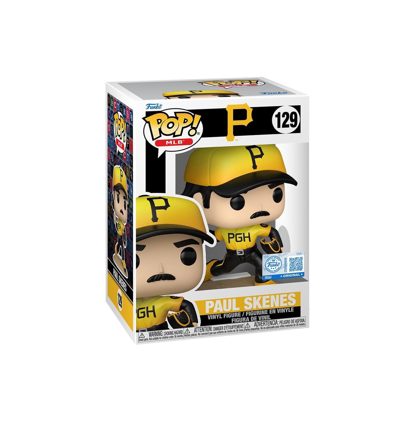 Детская фигурка Funko Paul Skenes Pittsburgh Pirates Pop 129 Vinyl Figure — фото 1