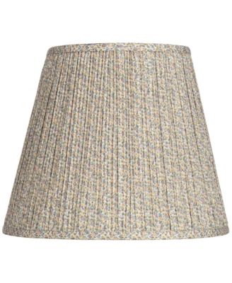 Collection Hardback Shirred Empire Lamp Shade 8" x 13" x 11" Slant