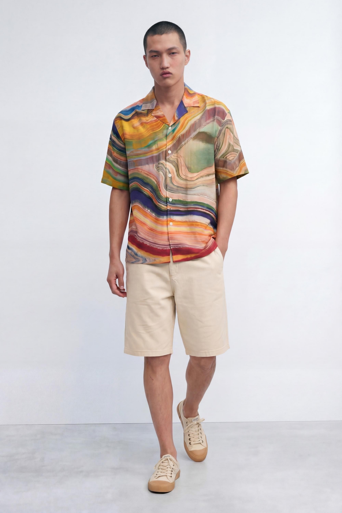 Desigual Men's Abstract print shirt