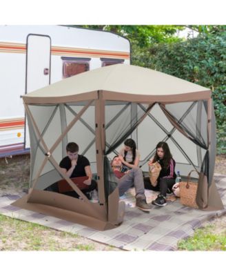 Pop Up Gazebo Screen House Tent with Mesh Netting Walls