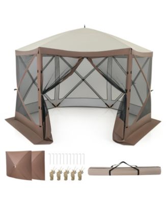 Pop Up Gazebo Screen House Tent with Mesh Netting Walls