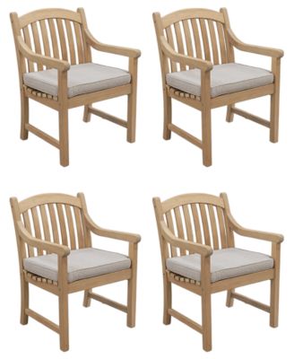 Bristol 4-Piece Olefin Outdoor Chair Bundle
