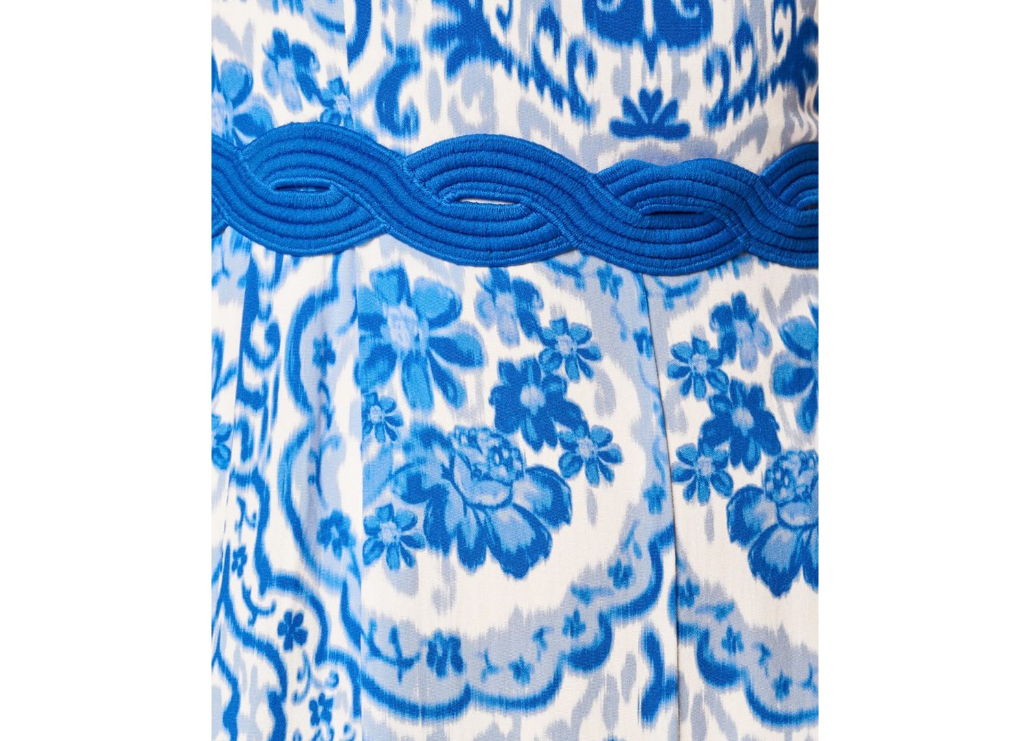 Women's Printed Square Neck Jumpsuit