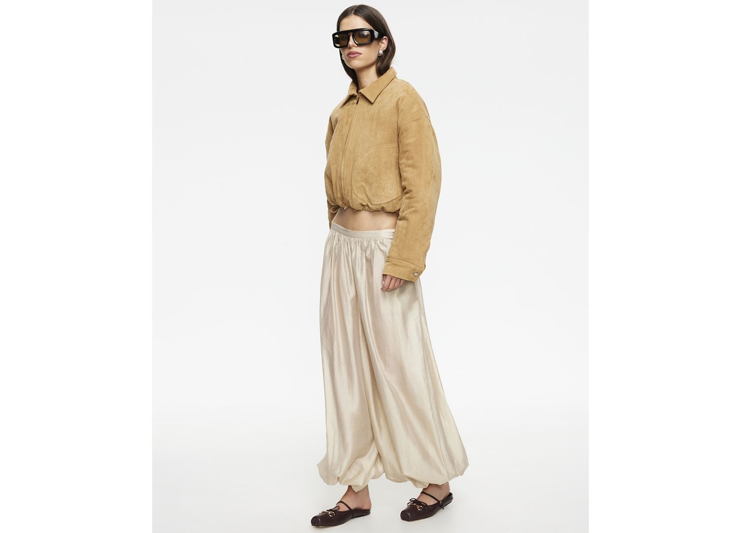 Women's Ember Side Zipper Balloon Pants