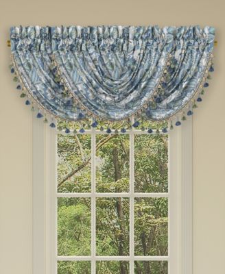Michaela Window Waterfall Valance, 33" x 43"