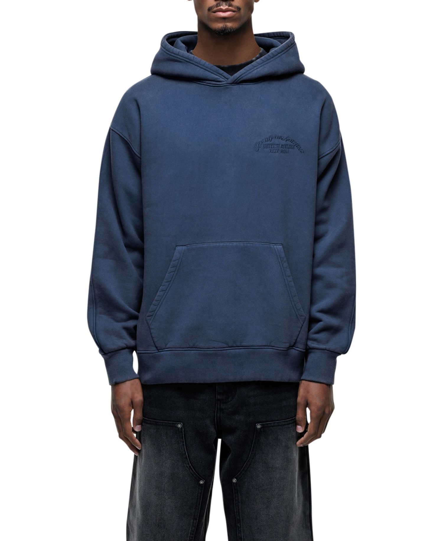 Men's Vintage Washed Relaxed Hoodie
