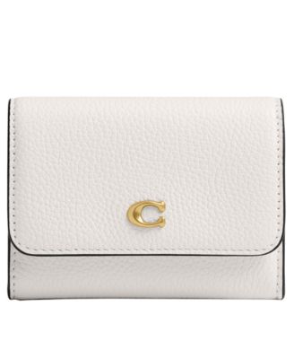 Essential Pebble Leather Flap Card Case