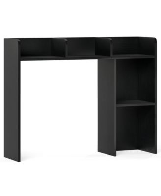 3-Tier Desktop Bookshelf with 4 Shelves, 37 x 10 x 29