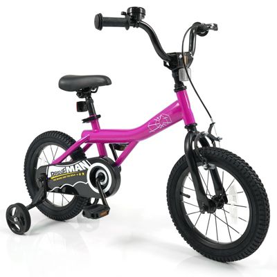 Toddler Easy-Learn Bike with Detachable Training Wheels