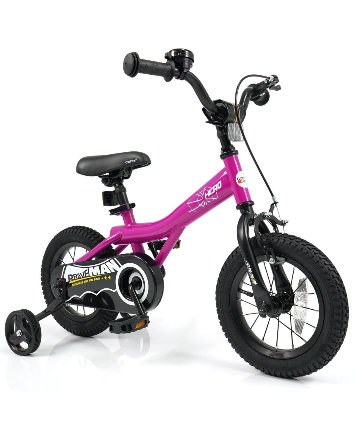 Slickblue Toddler Easy-Learn Bike with Detachable Training Wheels