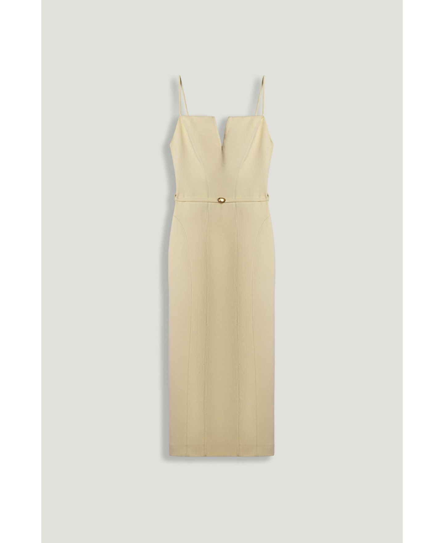 Женское платье NOCTURNE Strappy Belted Midi — фото 7