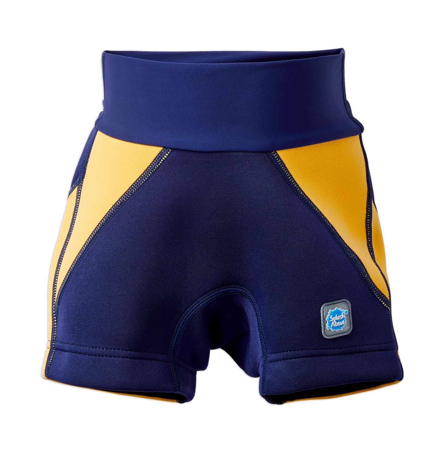 Пляжные шорты Diaper — Splash About, цвет: Тёмно-синий / Жёлтый — фото 1