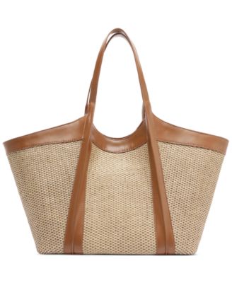 Liana Large Snap Button Shopping Handbag