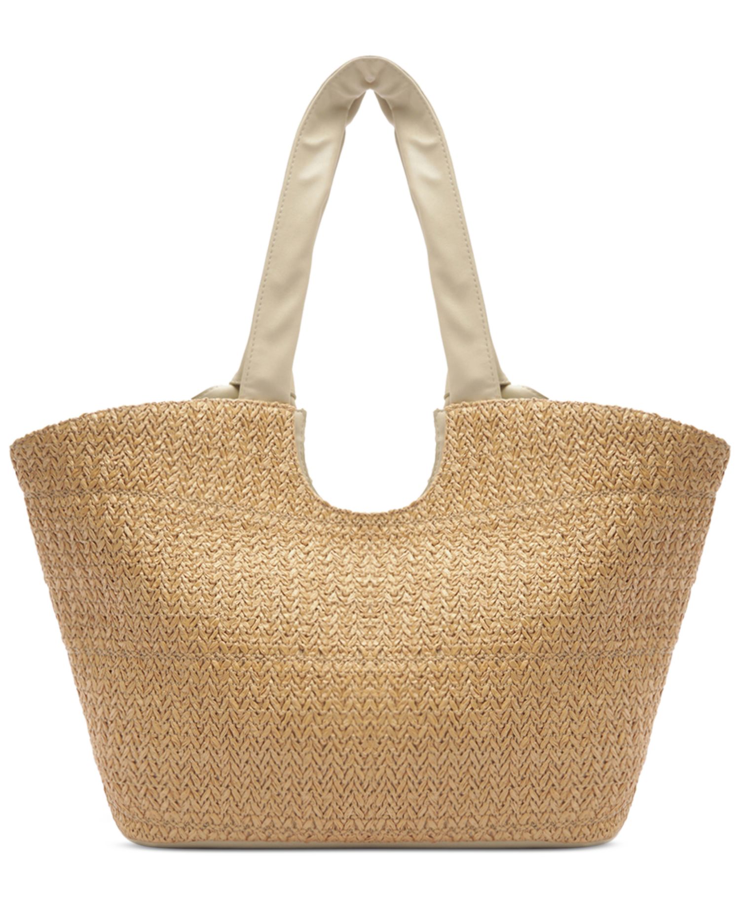 Carmela Large Snap Button Shopping Handbag