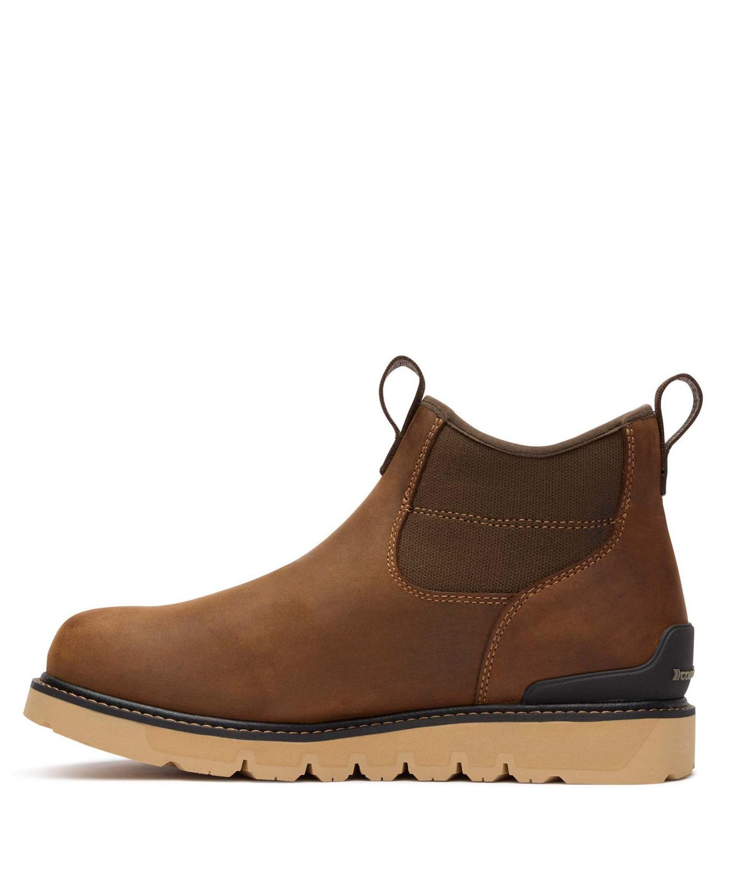 Мужские ботинки GEORGIA BOOT Carbon Flex Wedge Chelsea Work Boot, цвет: Коричневый — фото 2