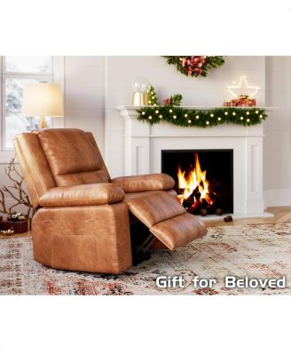 Oversized Wide Power Lift Recliner Chair - Heat and Massage, Adjustable Back and Legs, PU Leather Electric Lift Chair Designed for The Elderly