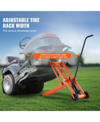 Lawn Mower Lift, 500 lbs Capacity, Hydraulic Jack for Riding Tractors