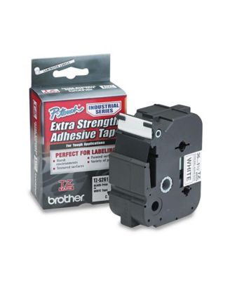 TZES261 1.4 in. x 26.2 ft. TZ Extra-Strength Adhesive Laminated Labeling Tape