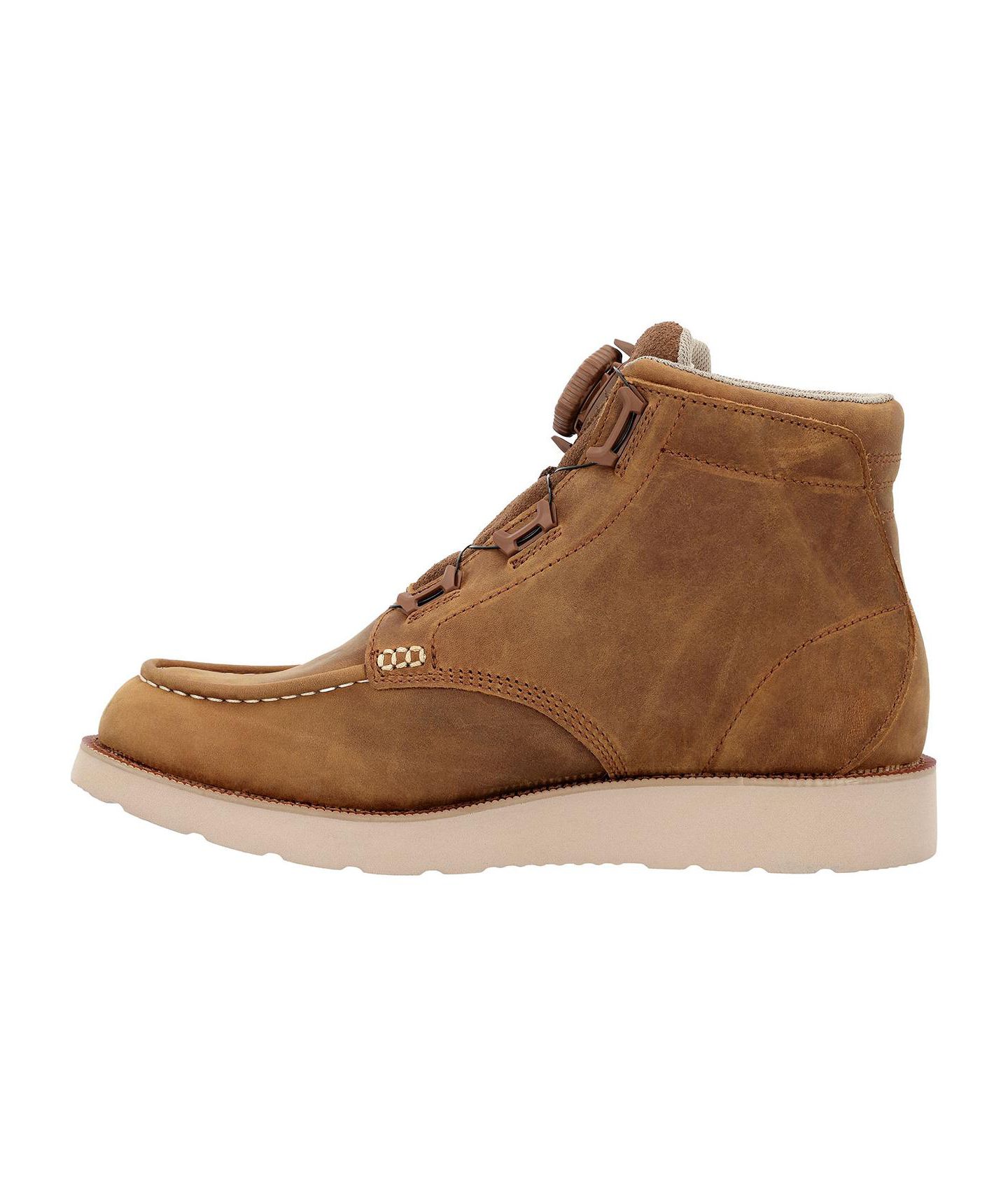 Мужские ботинки ROCKY MonoCrepe Wedge BOA Work Boot, цвет: Коричневый — фото 8